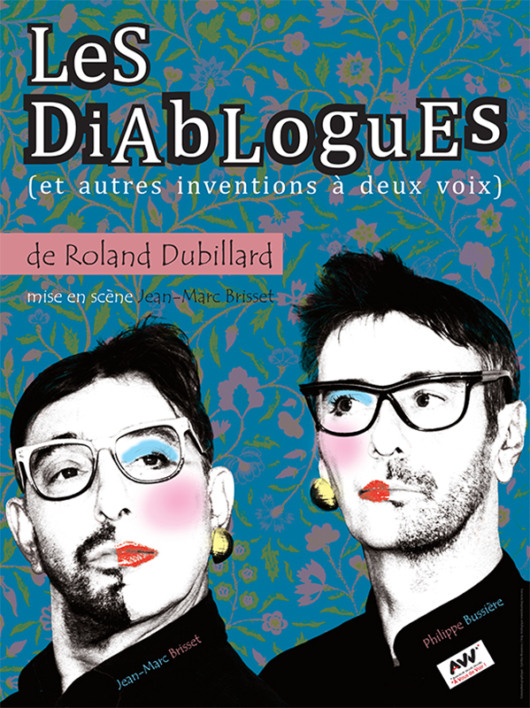 Spectacle "Les Diablogues", par jean-Marc Brisset et Philippe Bussière, association Voisins-Voisines